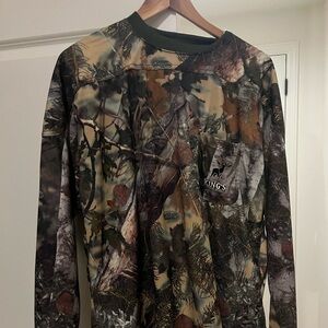 Kings outdoor camo large long sleeve